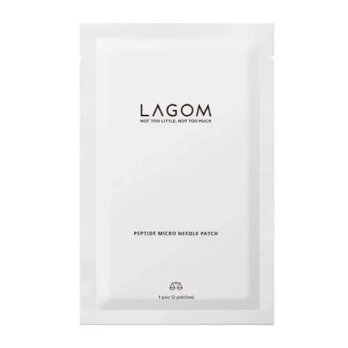 LAGOM PEPTIDE MICRO NEEDLE PATCH Патчи для кожи вокруг глаз 1 пара