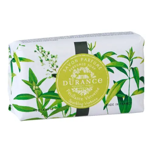 DURANCE  Парфюмированное мыло для рук Perfumed soap Sparkling Verbena 125 gr 4.40 oz