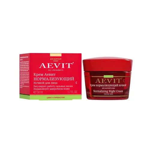 AEVIT BY LIBREDERM крем для лица нормализующий ночной 50 мл
