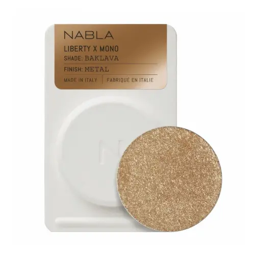 Nabla Liberty X Mono Metal - Baklava Тени для век Single в нескольких вариантах отделки 1г