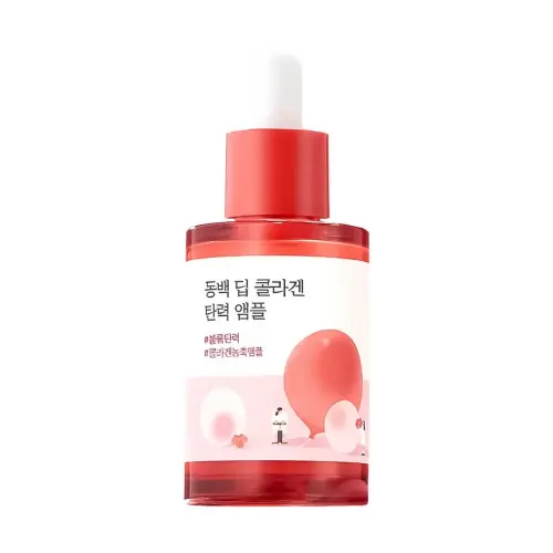 ROUND LAB Укрепляющий крем с экстрактом камелии и коллагеном Camellia Deep Collagen Firming Ampoule  30 мл