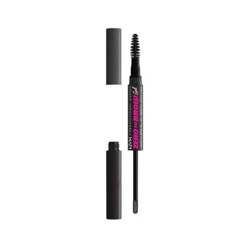 Nyx Professional Makeup - Стойкий гель для бровей Zero To Brow 07 Черный