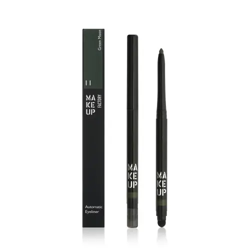 Make up Factory Автоматический контурный карандаш для глаз  Automatic Eyeliner  т.11 зеленая луна