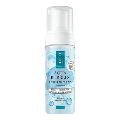 ПЕНКА ДЛЯ УМЫВАНИЯ LIRENE AQUA BUBBLE УВЛАЖНЯЮЩАЯ 150МЛ