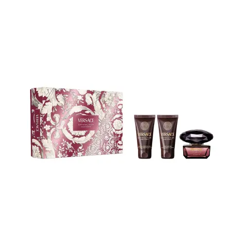 VERSACE Crystal Noir Set EDP 50ml+BSh/G 50ml+B/L 50ml