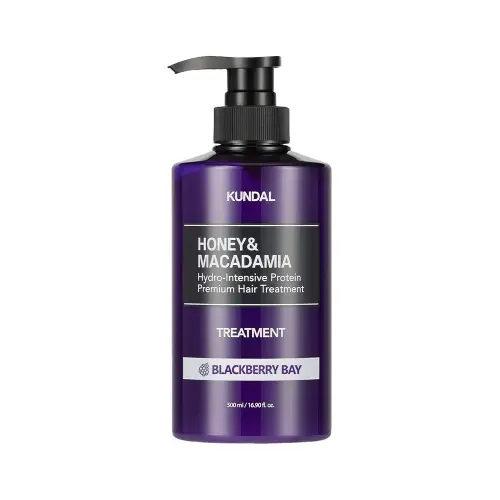 KUNDAL КОНДИЦИОНЕР ДЛЯ ВОЛОС HONEY/MACADAMIA PROTEIN PREMIUM TREATMENT 500ML (KUNDAL) BLACKBERRY BAY