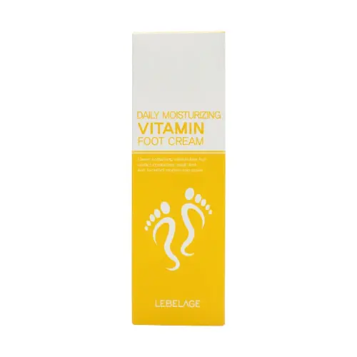 LEBELAGE Крем для ног с витамином DAILY MOISTURIZING VITAMIN FOOT CREAM