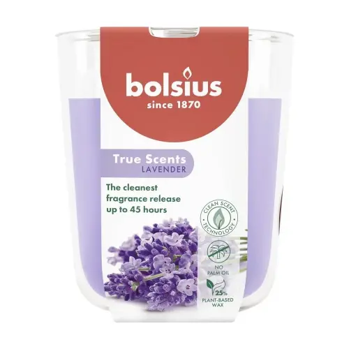 Bolsius Ароматическая свеча: Frag. Glass 97/85 TS LAV