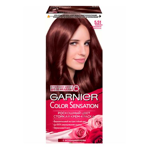 Garnier Стойкая крем-краска для волос Color Sensation Роскошный цвет № 5.51 Рубиновая Марсала 110 мл
