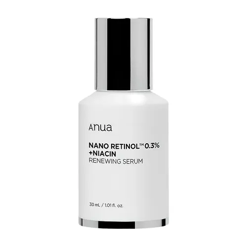 ANUA RETINOL 0.3 + NIACIN RENEWING SERUM Омолаживающая сыворотка с 0.3% ретинолом и ниацинамидом 30ml