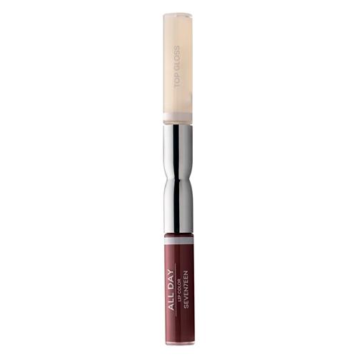 Seventeen Жидкая стойкая помада-блеск 61 ALL DAY LIP COLOR & TOP GLOSS
