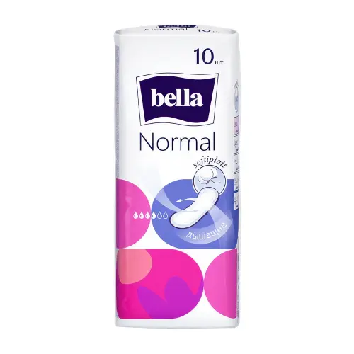 Bella Прокладки ж/г впитывающие  NORMAL  10 в полиэтиленовой уп.