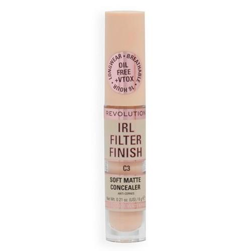 REVOLUTION КОНСИЛЕР IRL FILTER FINISH SOFT MATTE CONCEALER C3