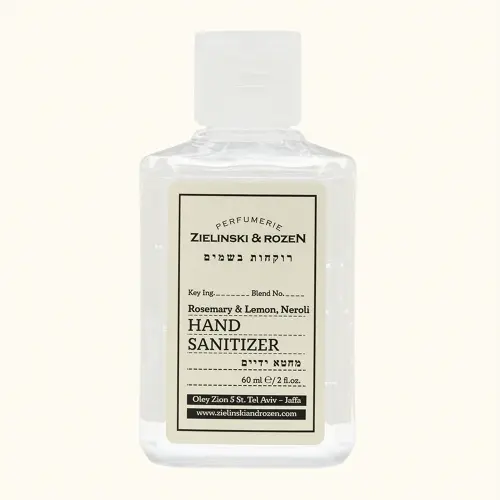 Zielinski & Rozen  Sanitizer Hand Gel Rosemary, Lemon, Neroli  Санитайзер Гель для рук Розмарин, Лимон, Нероли 60мл