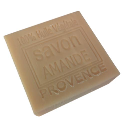 ALMOND, with sweet almond oil Square 100g Мыло МИНДАЛЬНЫЙ, с маслом сладкого миндаля