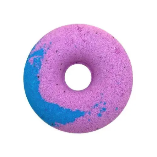 Cafe MIMI Гейзер для ванны Чернично-малиновый пончик, 140 г