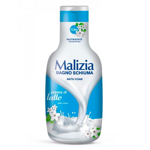 MALIZIA FAMIGLIA BATH FOAM MILCREAM Гель-пена для душа и ванны 1000 ML