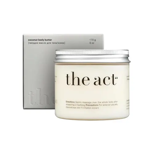 The Act Твердое масло для тела/кокос 170гр