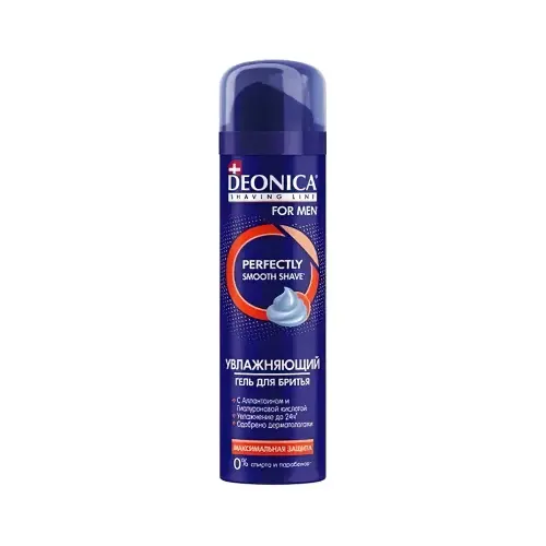 DEONICA FOR MEN Гель для бритья Максимальная защита, 200 мл.