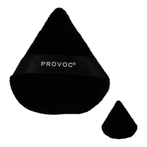 PROVOC Triangle Velour Puff Спонж велюровый для макияжа PTVPF