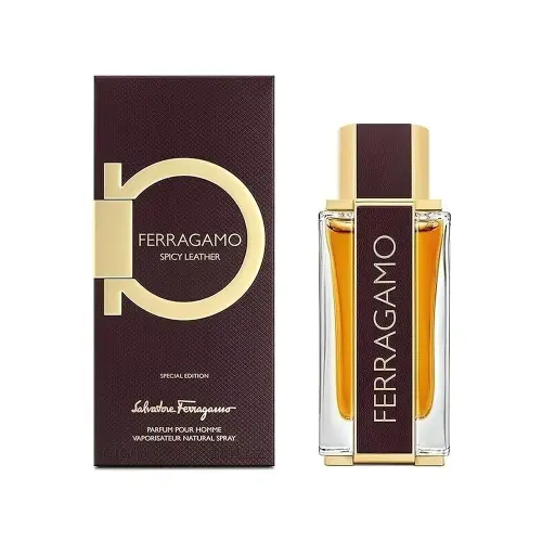 SALVATORE FERRAGAMO  SPICY LEATHER PARFUM 100ML - парфюмерная вода (M)