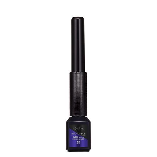 L'Oreal Paris матовая подводка для глаз Matte Signature, оттенок 02, синий, Индиго