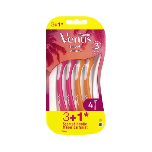 Venus Miami Vibes Бритвенные станки 3+1 шт