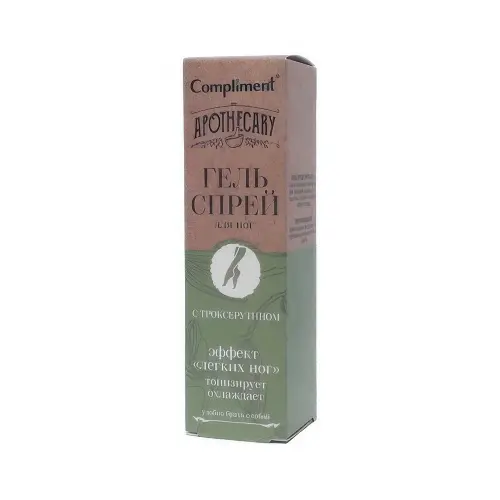 Compliment Apothecary Гель-спрей для ног, 110мл