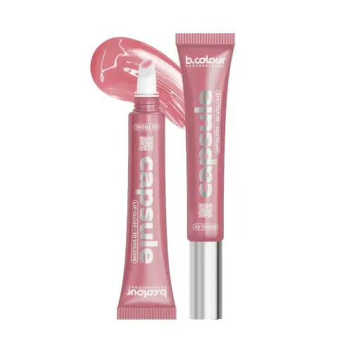 7DAYS B.COLOUR PRO CAPSULE Блеск для губ зеркальный с 3D эффектом / 02 Trend, 12 мл (6 до 01.04.27)
