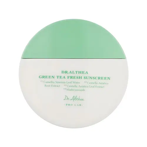 Dr.Althea Green Tea Fresh Sunscreen Солнцезащитный крем на химических фильтрах широкого спектра SPF50+ PA++++ 45 мл