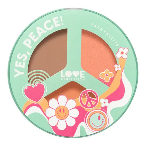 Love Generation Палетка для лица / Face Palette Yes, Peace! тон 01 9,6 г