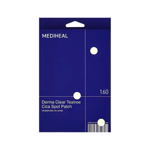 MEDIHEAL DERMA CLEAR TEATREE CICA SPOT PATCH Патчи точечные от акне, баланс жирности и увлажненности кожи с чайным деревом и салициловой кислотой