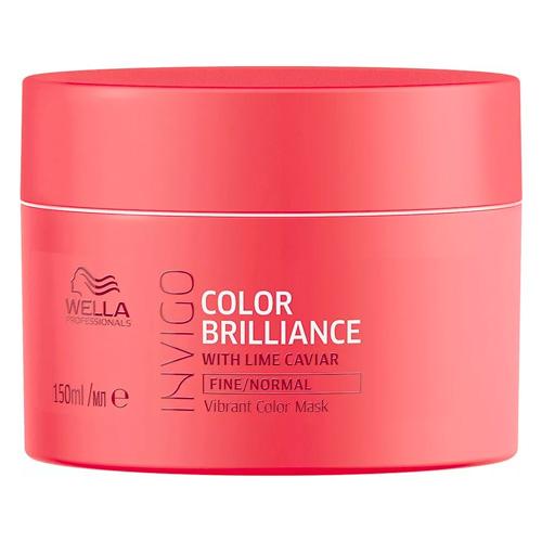 Wella Pro Color Brilliance Маска-уход для защиты цвета окрашенных нормальных и тонких волос 150мл