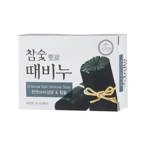 Lusob Мыло туалетное CHARCOAL SOAP (Древесный уголь)