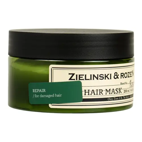 Zielinski & Rozen Sochlar uchun tiklovchi niqob Rozmarin, Limon (200 ml) / Hair Mask Repair Rosemary & Lemon (200 ml)