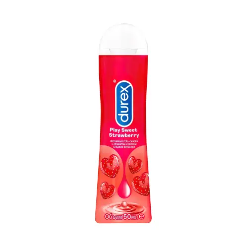 Durex  Гель-смазка Play Sweet Strawberry, 50 мл