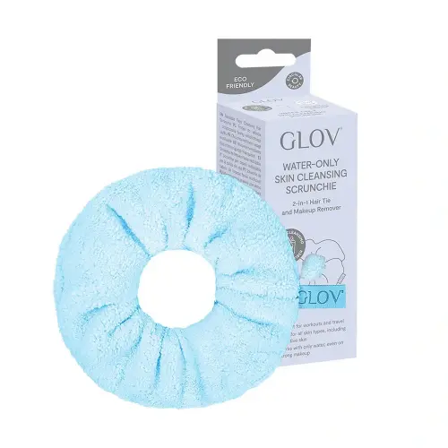 GLOV Water-Only Skin Cleansing Scrunchie Blue Lagoon INT W5