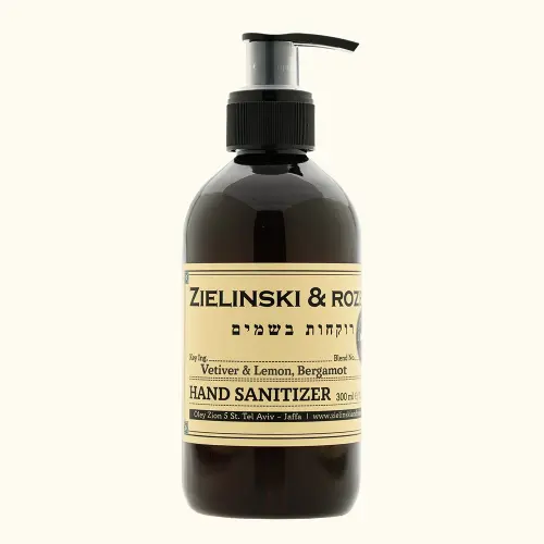 Zielinski & Rozen  Sanitizer Hand Gel Vetiver, Lemon, Bergamot  Санитайзер Гель для рук Ветивер, Лимон, Бергамот 300мл
