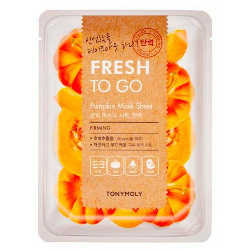 Tony Moly Маска для лица FRESH TO GO PUMPKIN MASK SHEET