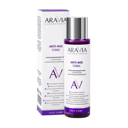 ARAVIA Омолаживающий тоник с коллагеном и комплексом аминокислот Anti-Age Tonic 250 мл