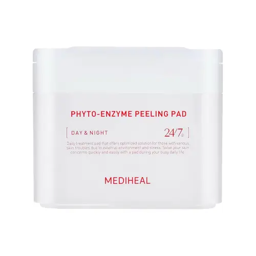 MEDIHEAL PHYTO-ENZYME PEELING PAD Мягкие пилинг-пэды с папаином 90 шт 100 мл