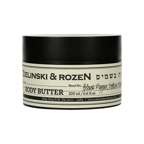 Body butter Black Pepper, Vetiver, Neroli, Amber (200 ml)