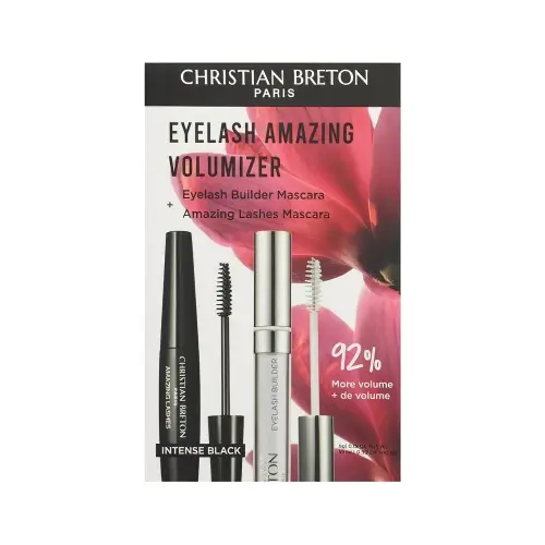 Christian BRETON EYELASH AMAZING VOLUMIZER  набор НЕВЕРОЯТНЫЙ ОБЪЕМ ДЛЯ РЕСНИЦ | Тушь для ресниц Builder + Lashes 5,0 г