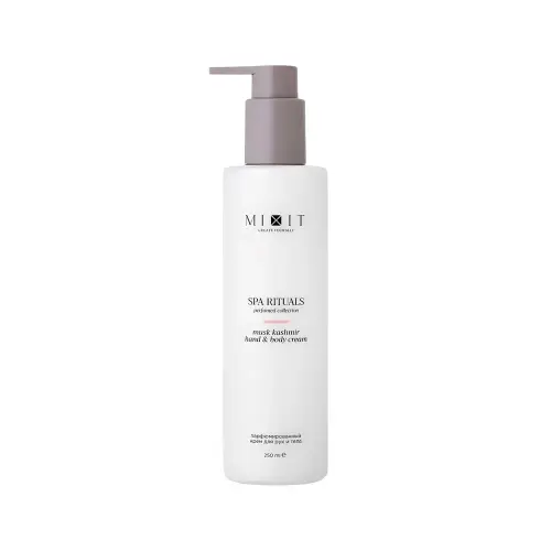 MIXIT Парфюмированный крем для рук и тела с ароматом мускуса Spa Rituals Hand & Body Cream Musk Kashmir 250мл