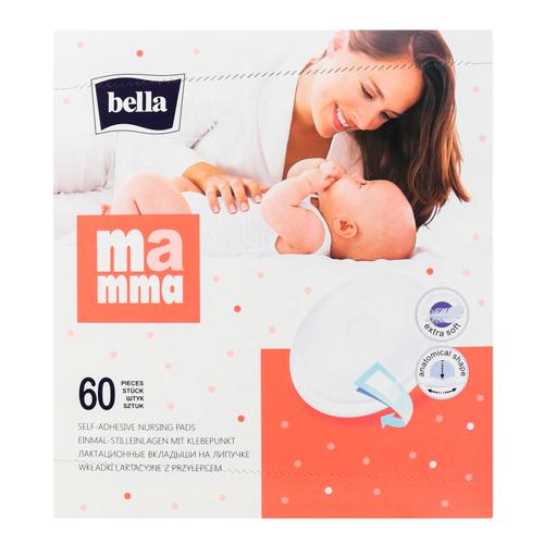 Bella MAMMA Econom вкладыши лактационные на липучке по 60 шт