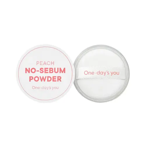 ONE DAYS YOU PEACH NO-SEBUM POWDER Себорегулирующая пудра для лица 4 г