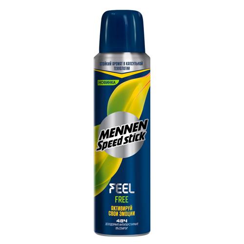 Mennen Speed Stick Дезодорант-антиперспиран  Feel Free Spray 150ml