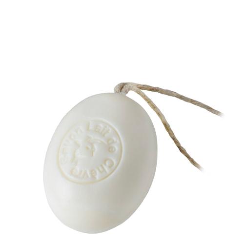 GOAT MILK, with grape seed oil Oval 200g Мыло на веревке Козье молоко, с маслом виноградных косточек