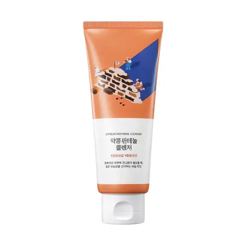 ROUND LAB SOYBEAN PANTHENOL CLEANSER Очищающая пенка 150ml