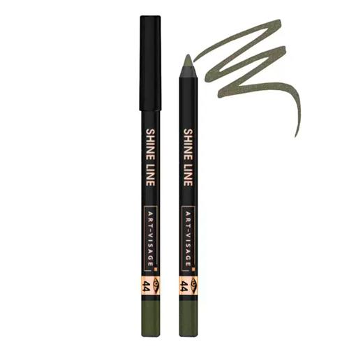 Art Visage Карандаш для глаз устойч водостойкий SHINE LINE 44 олива